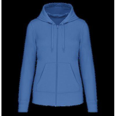 Sudadera eco con capucha mujer Light Royal Blue L