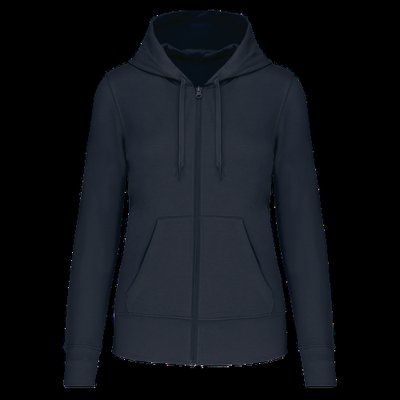 Sudadera eco con capucha mujer Navy XS