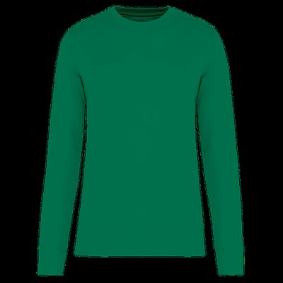 Sudadera eco corte recto Verde M