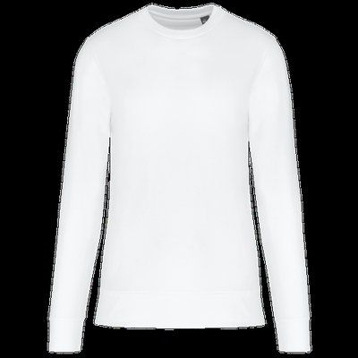 Sudadera eco corte recto White XXL