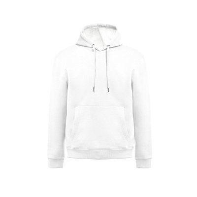 Sudadera Ecológica XS-XXL con capucha Blanco L