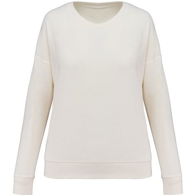 Sudadera ecorresponsable mujer Blanco M