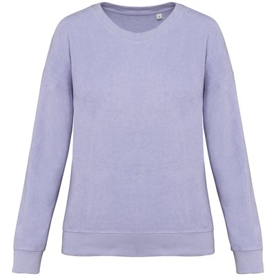 Sudadera ecorresponsable mujer Violeta XS