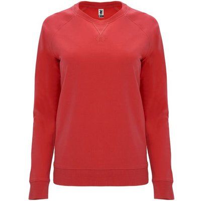 Sudadera entallada mujer Rojo S