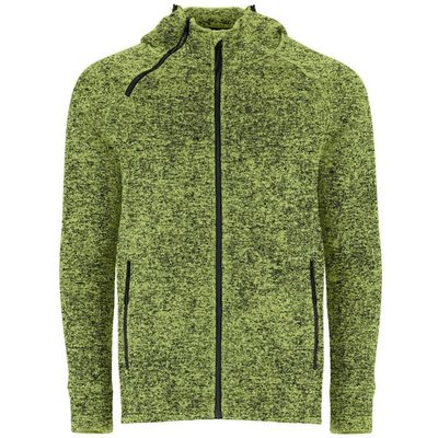 Sudadera Felpa con Capucha y Cremalleras VERDE MANTIS VIGORE S