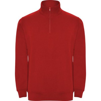 Sudadera Felpa Cuello Alto Rojo 3XL