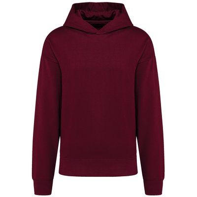 Sudadera de felpa oversize Wine XXS