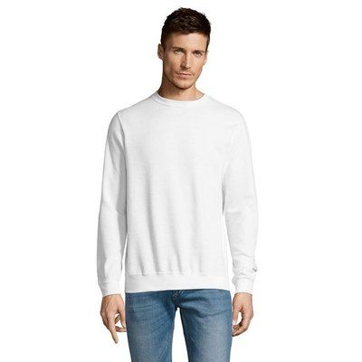 Sudadera Felpa Perchada 280g Blanco 4XL