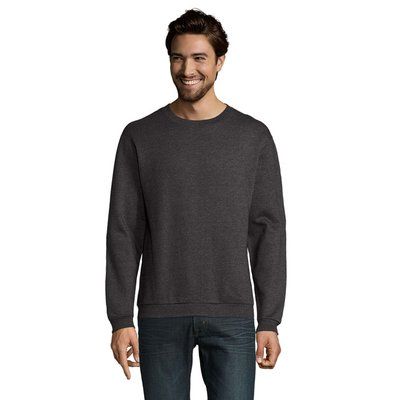 Sudadera Hombre Tacto Suave 260g Gris S