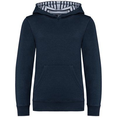 Sudadera infantil con capucha Navy / Mariniere 12/14 ans