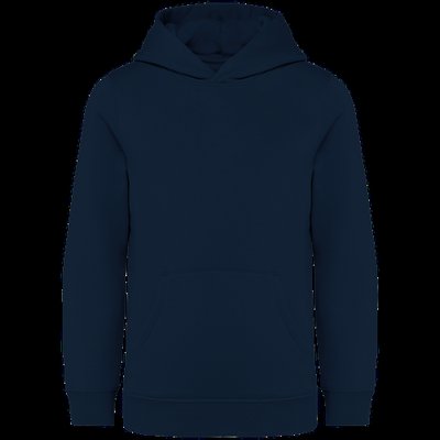 Sudadera infantil sin cremallera y con capucha Azul 10/12 ans