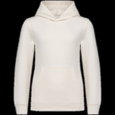 Sudadera infantil sin cremallera y con capucha Ivory 8/10 ans