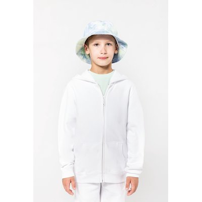 Sudadera infantil con cremallera y capucha