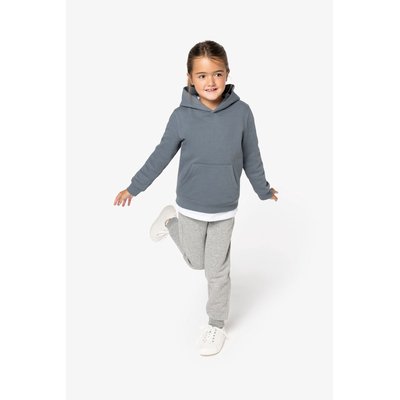 Sudadera infantil sin cremallera y con capucha