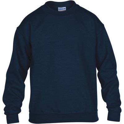 Sudadera infantil cuello redondo Navy S