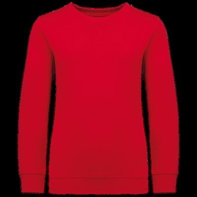 Sudadera infantil felpa perchada ajustada Red 8/10 ans