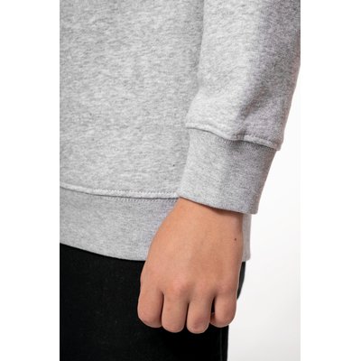 Sudadera infantil felpa perchada ajustada