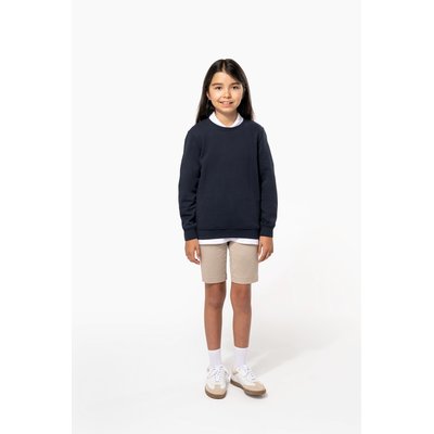 Sudadera infantil felpa perchada ajustada