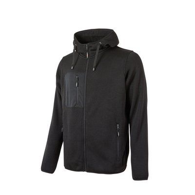 Sudadera con interior de forro polar Black Carbon S