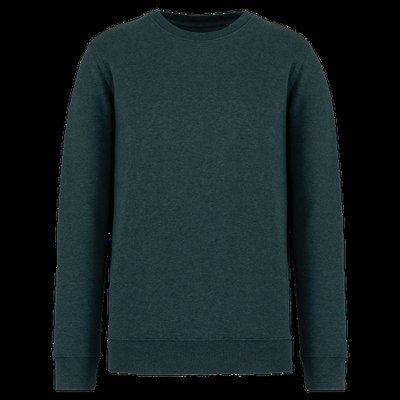 Sudadera lisa Unisex Amazon Green Heather XS