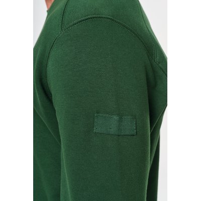 Sudadera manga montada