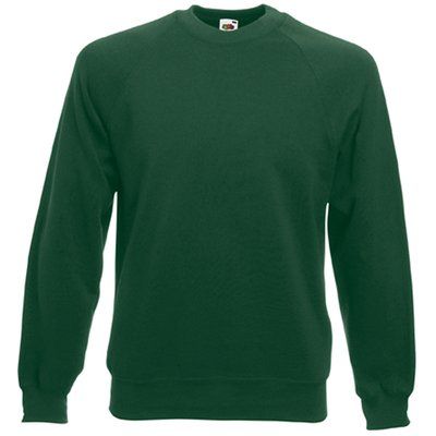 Sudadera manga raglán Bottle Green M