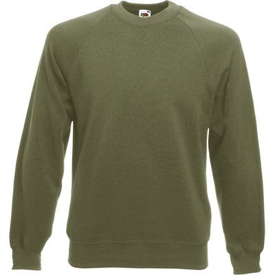 Sudadera manga raglán Classic Olive M