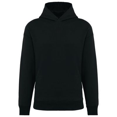 Sudadera oversize algodón orgánico Black XXL