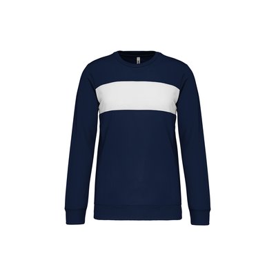 Sudadera de poliéster Azul S