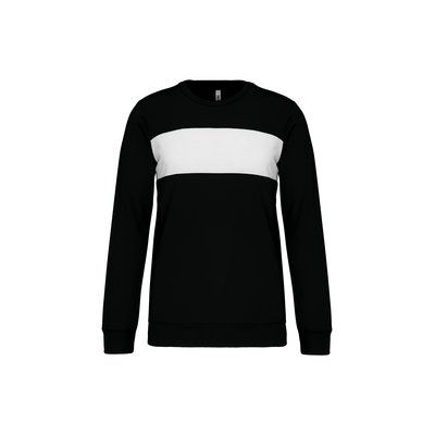 Sudadera de poliéster Black / White M