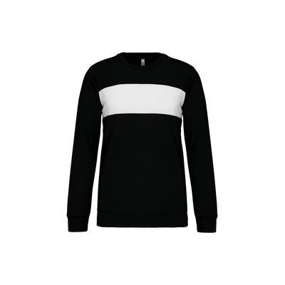 Sudadera de poliéster Negro S