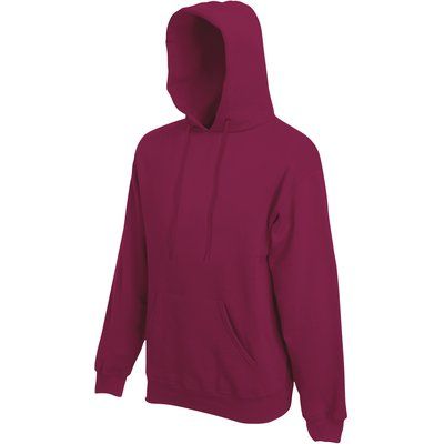 Sudadera Premium capucha con cordones Burgundy L