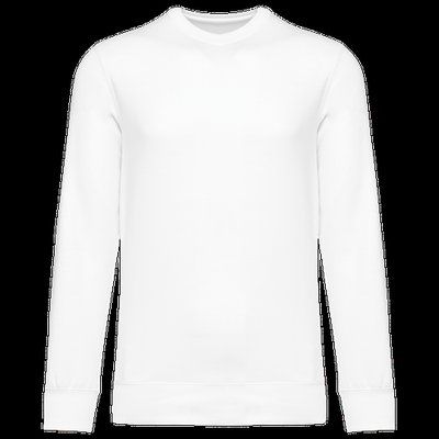 Sudadera reciclada básica White 5XL