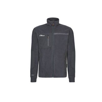 Sudadera reciclada con cremallera Asphalt Grey XXL