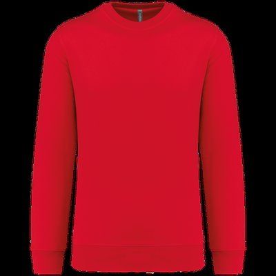 Sudadera sencilla cuello redondo Red 3XL