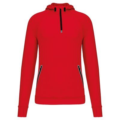 Sudadera sport con capucha unisex Red XXL