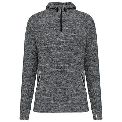 Sudadera sport con capucha unisex Sporty Grey Melange M