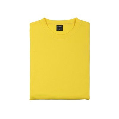 Sudadera técnica 100% poliéster personalizada Amarillo XL