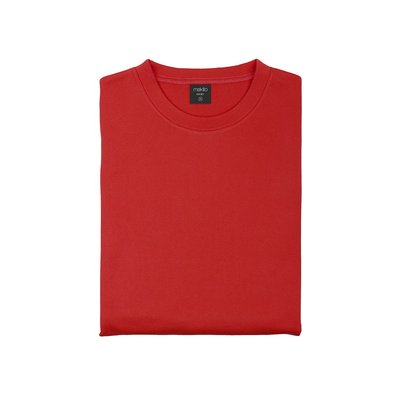 Sudadera técnica 100% poliéster personalizada Rojo M