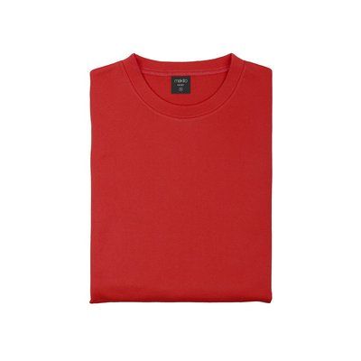 Sudadera técnica niños 100% poliéster Rojo 6-8