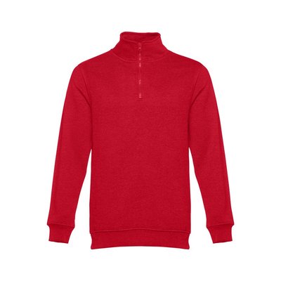 Sudadera unisex con cremallera Rojo M