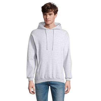 Sudadera Unisex Eco con Capucha Gris 4XL