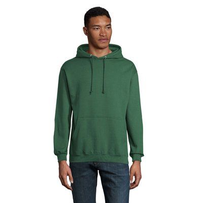 Sudadera Unisex Eco con Capucha Verde 5XL