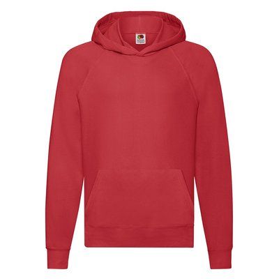 Sudadera Unisex Niño con Capucha Roj 9-11