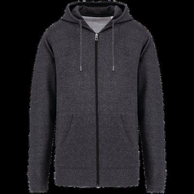 Sudadera vegan Unisex Recycled Anthracite Heather L