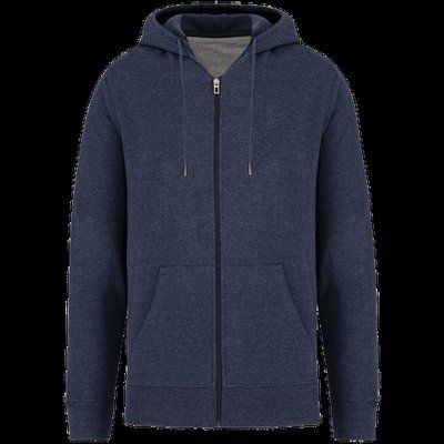 Sudadera vegan Unisex Recycled Navy Heather M