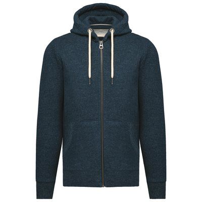 Sudadera vintage con capucha Night Blue Heather M