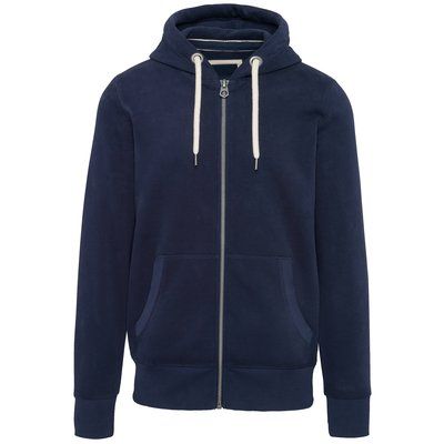 Sudadera vintage con capucha Vintage Navy S