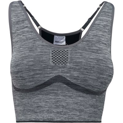 Sujetador deportivo ajustable Gris M/L