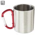 Taza Acero Inox 175ml con Mosquetón RO